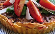 mixed vegetable quiche