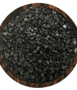 black lava hawaiian salt